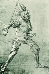 German Standard-Bearer by Albrecht Dürer